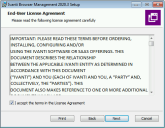nd-User License Agreement acceptance